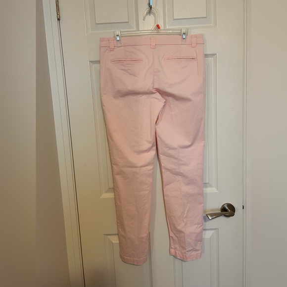 4/$20 Gap broken-in straight mid rise khaki cotton pants in blush pink size 6 - Picture 8 of 8